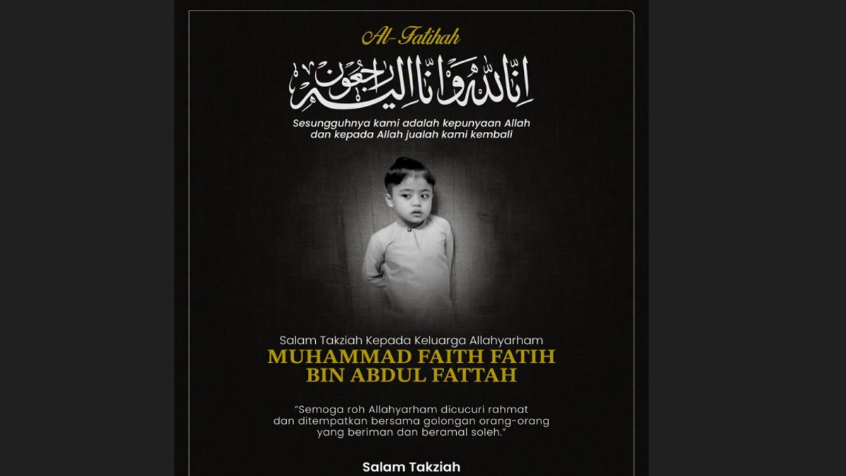 DPM Zahid Expresses Grief Over Death of Autistic Child in Perak
