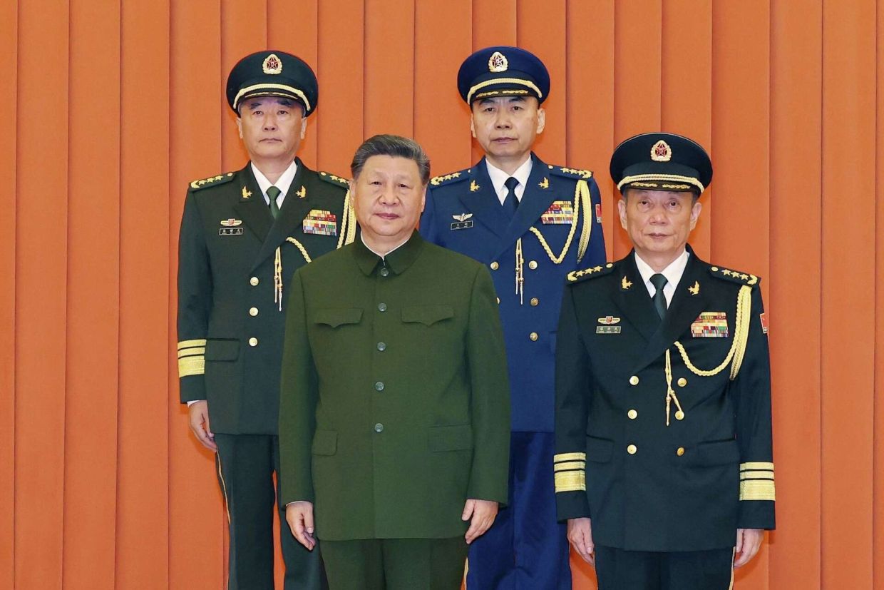 China elevates two officers to general rank as military purge reshapes leadership