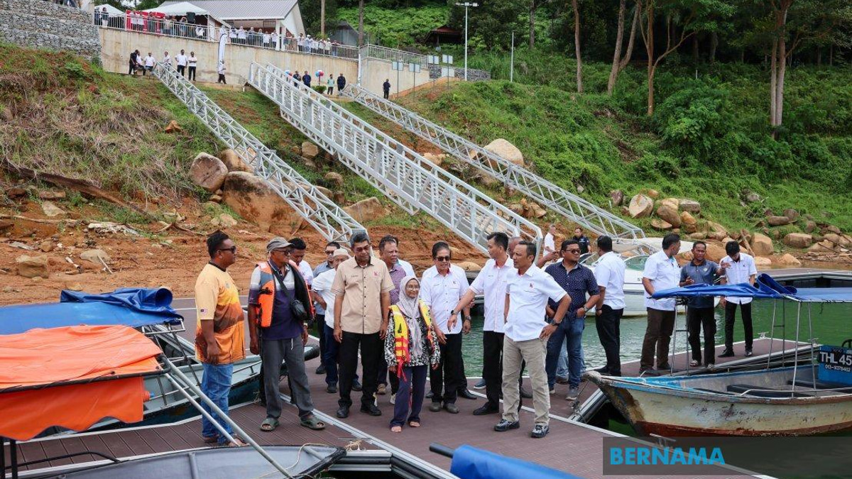 RM8.7 Million Tasik Kenyir Jetty Opens to Boost Lake's Tourism Appeal