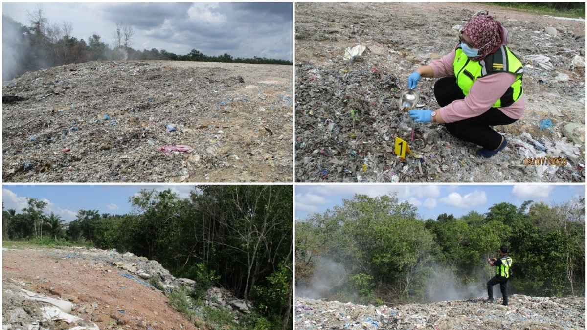 Kedah Environmental Authority Uncovers Illegal Waste Dump and Open Burning Operation in Bukit Banyan