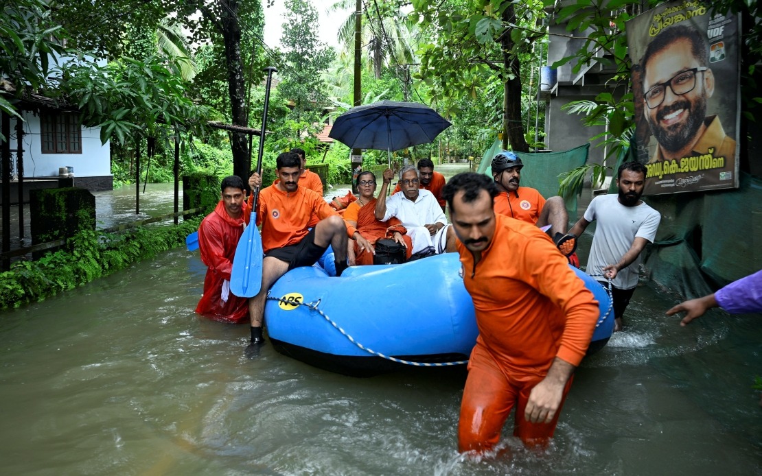 Kerala Monsoon Disaster Death Toll Reaches 26 as Flooding Displaces Thousands