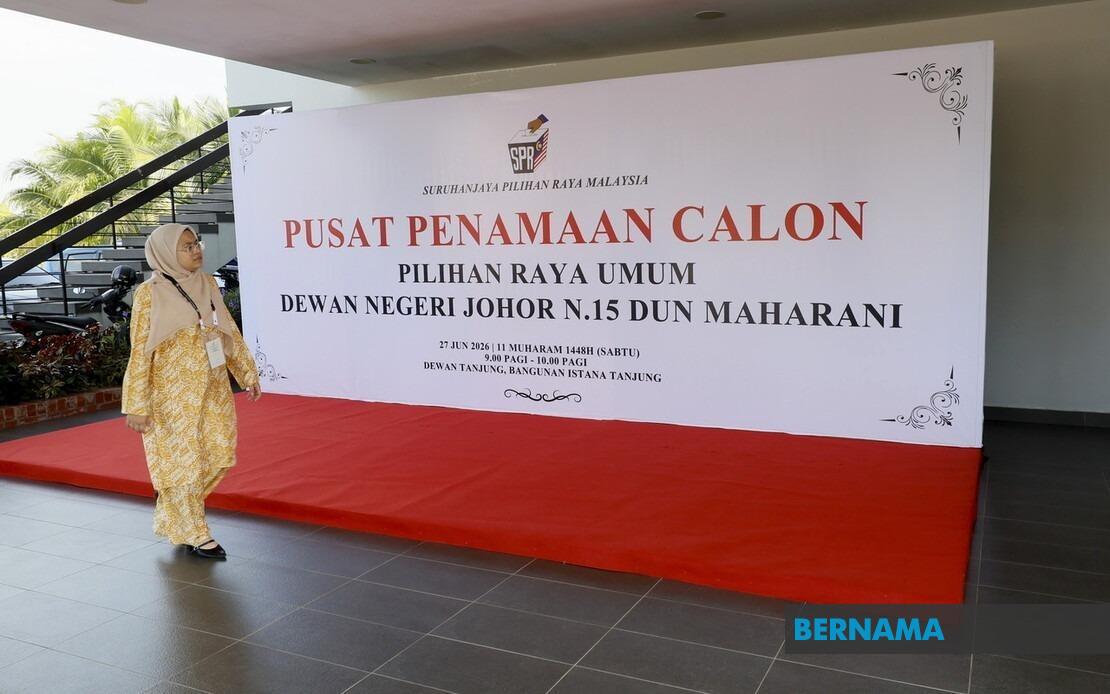 Johor's 16th State Election Kicks Off With Nomination Day Across 56 Centres