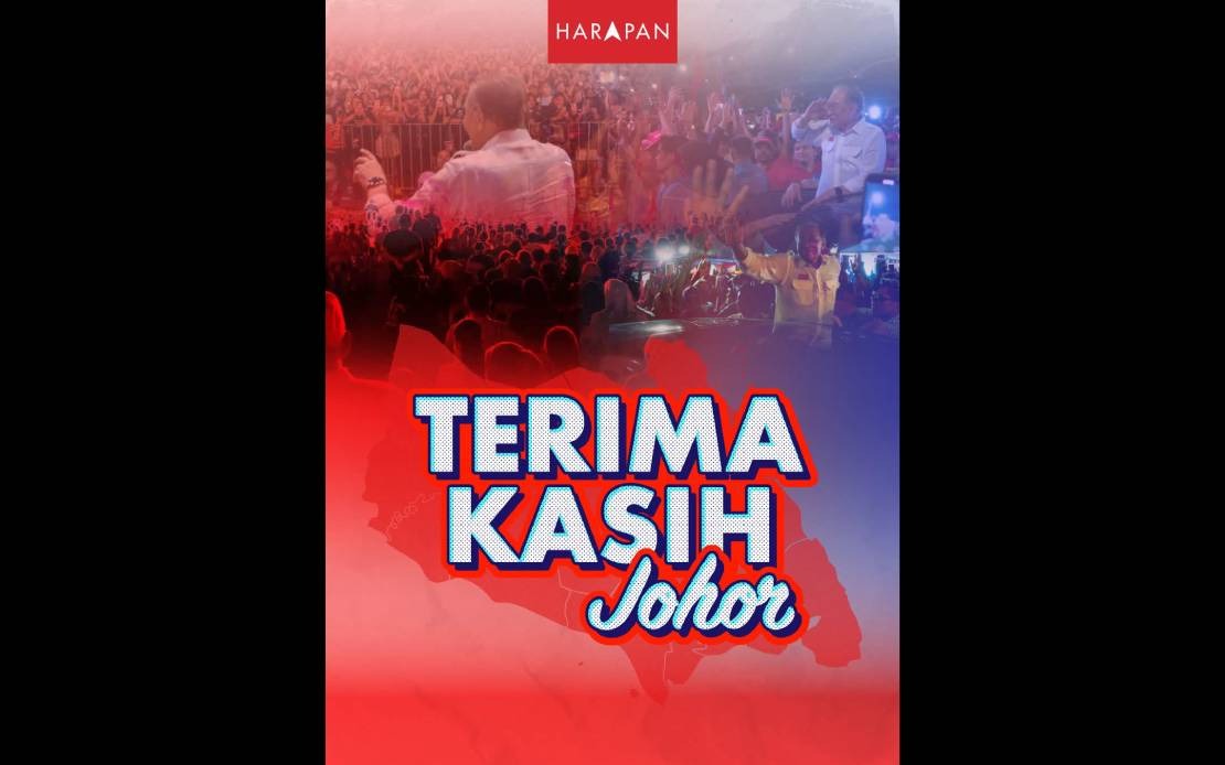 Anwar Extends Gracious Congratulations to BN After Johor State Election Victory