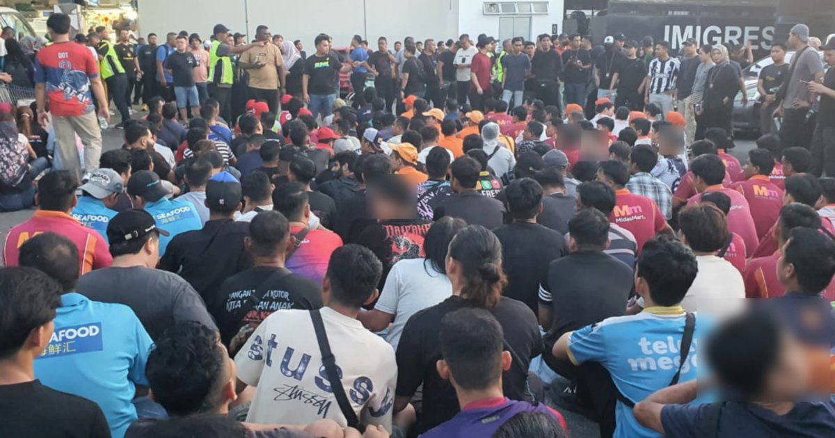 226 Migrants Detained in Johor Enforcement Crackdown; Passport Stamp Scheme Exposed