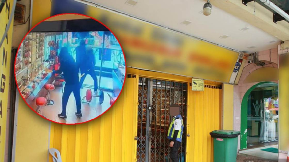 Police investigate attempted armed robbery at Klang goldsmith