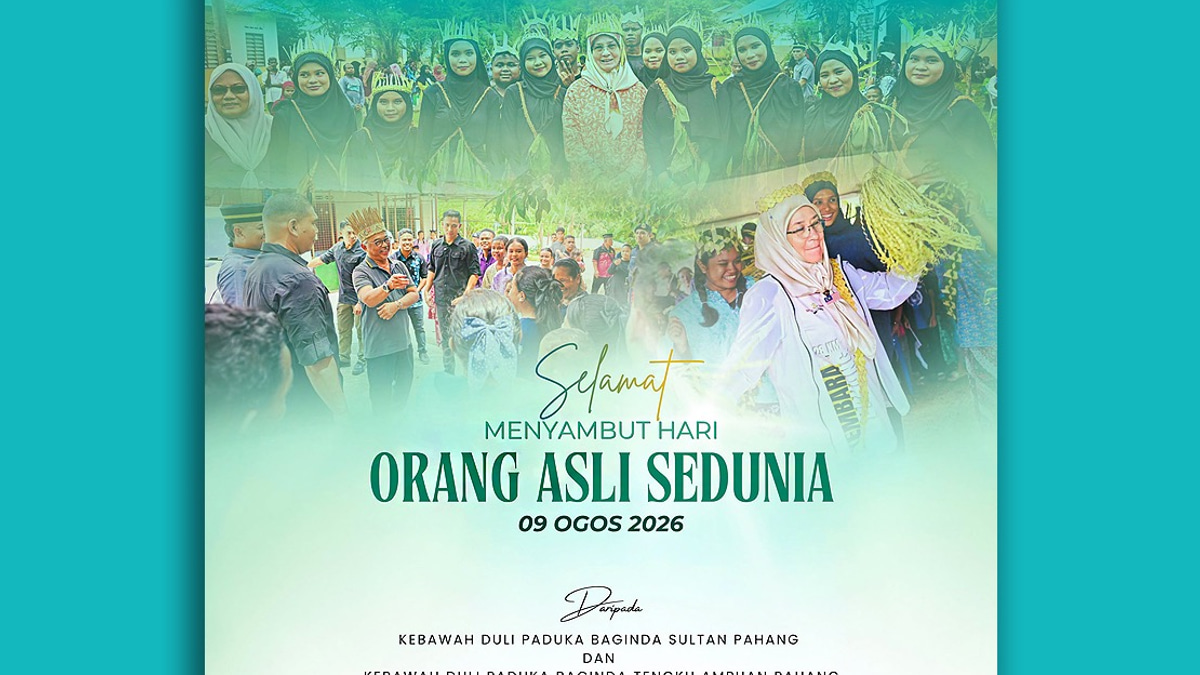 Pahang's Royal Couple Honour Orang Asli Heritage and Call for Greater Opportunities