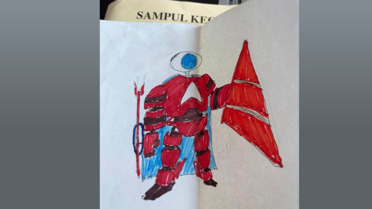 Anwar treasures artwork gifted by special needs child at Negri Sembilan Temu Anwar gathering