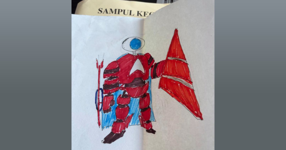 Anwar treasures artwork gifted by special needs child at Negri Sembilan Temu Anwar gathering