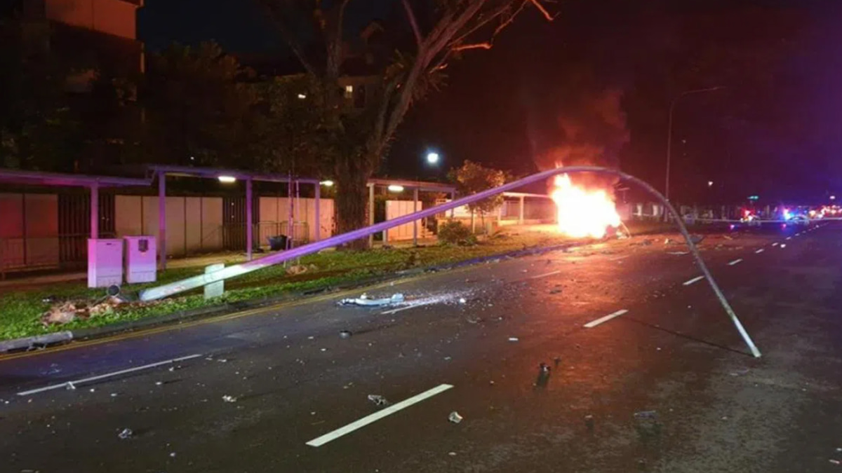 Singapore man charged after drink-driving rampage leaves school children hurt