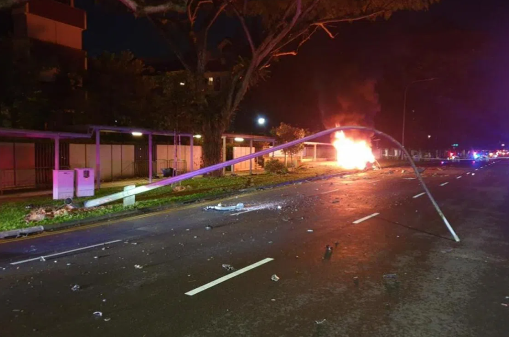 Singapore man charged after drink-driving rampage leaves school children hurt