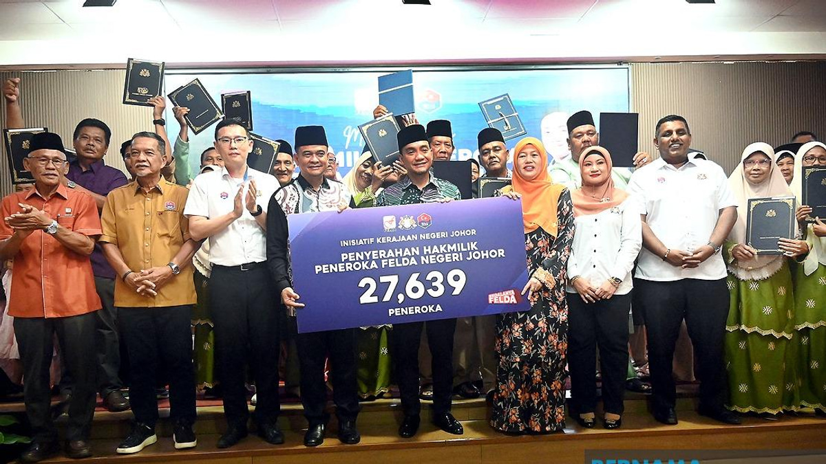 Johor Resolves 99.99% of FELDA Land Title Applications in Major Settlement Push
