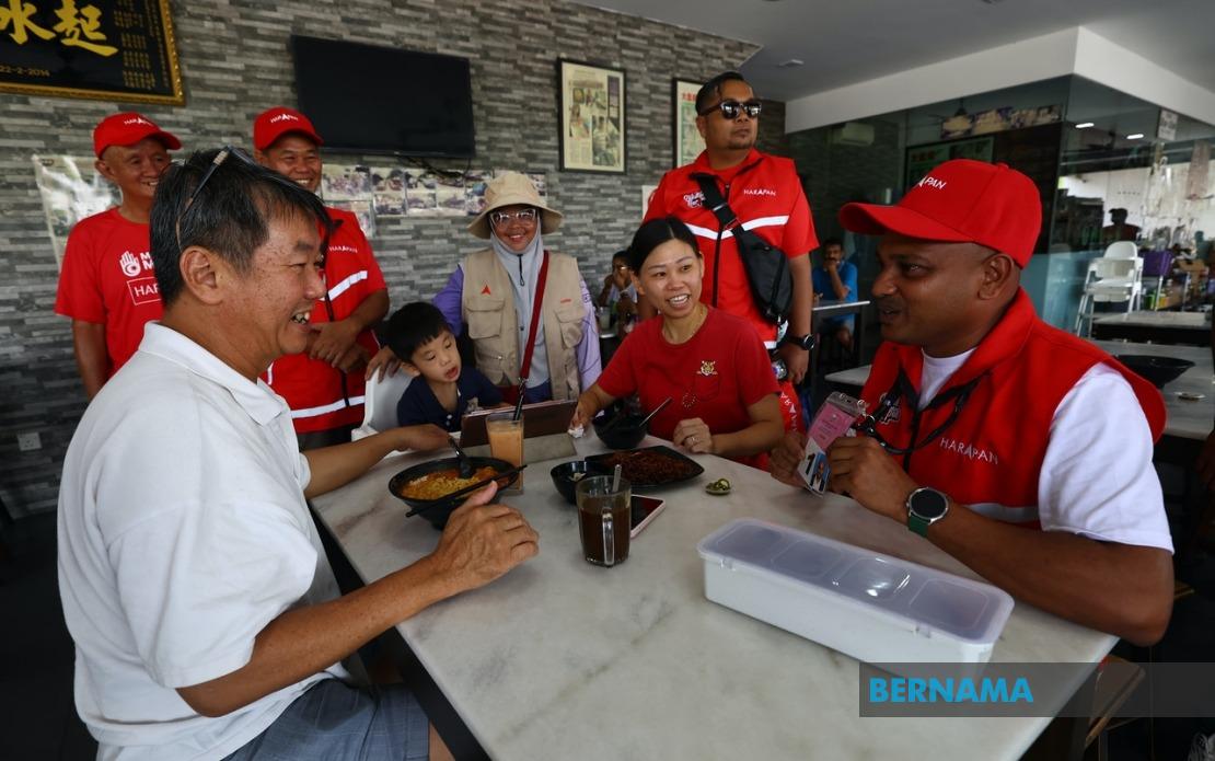 Guna Balakrishnan Accelerates Campaign in Final Push for Layang-Layang Seat