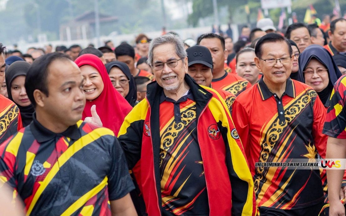 Over 10,000 Sarawakians March in Unity Walk to Celebrate State Day in Sibu