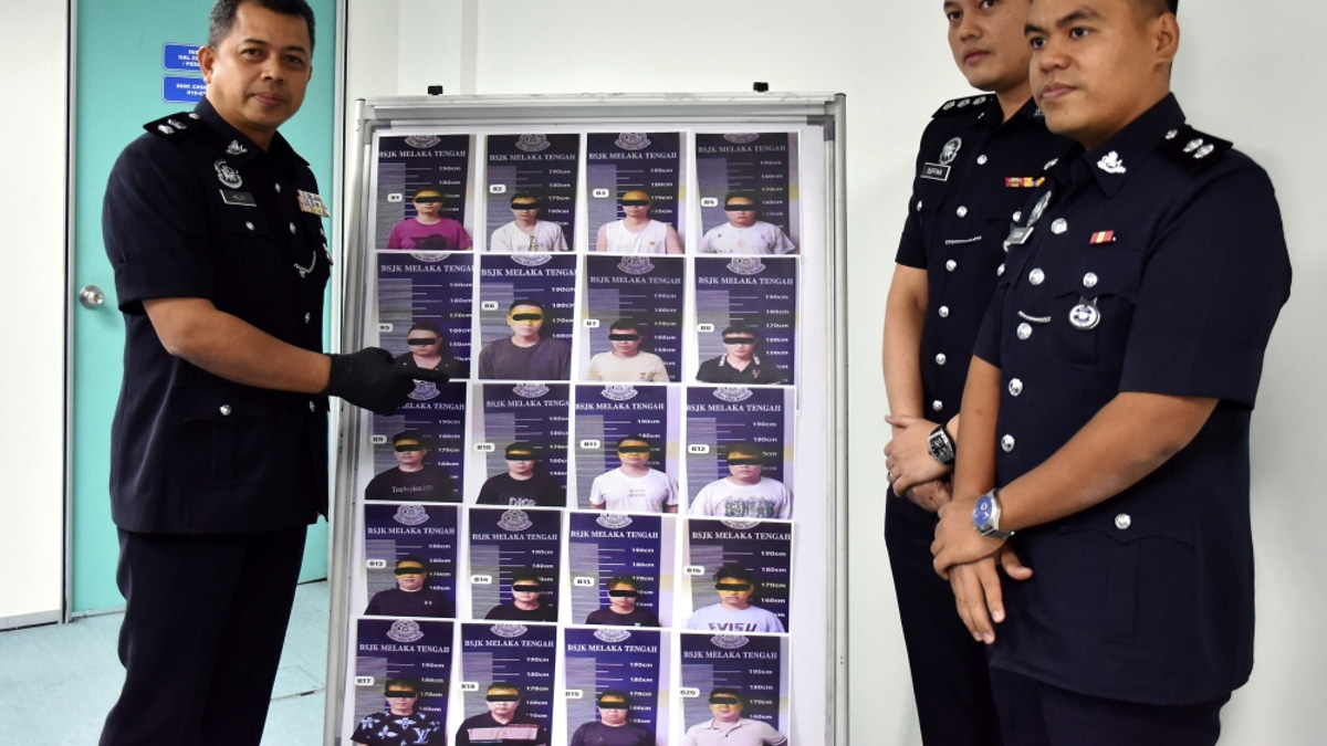 Police Dismantle Sophisticated Investment Scam Network, Arrest 21 Chinese Nationals in Melaka