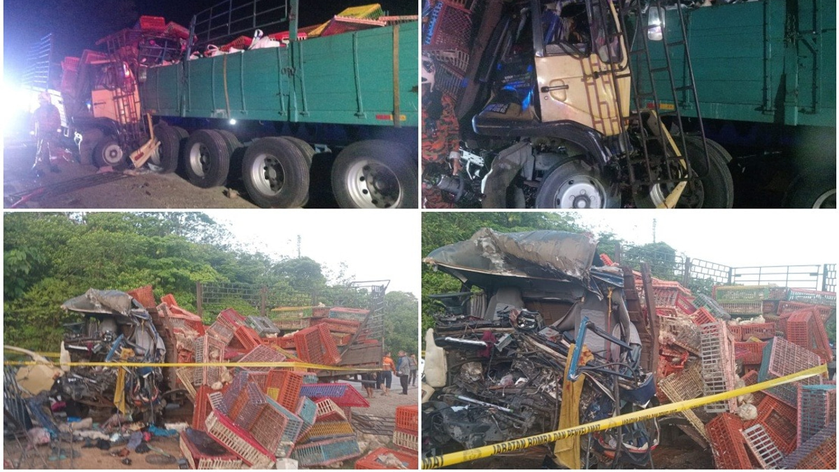 Three Dead in Tanah Merah Lorry Crash on East-West Highway