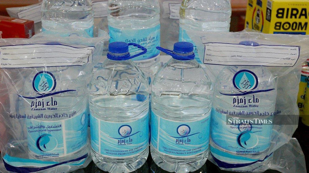 E-hailing driver fined over RM101,000 for smuggling zam-zam water