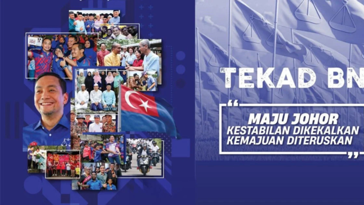 Johor BN Manifesto Promises 200,000 Jobs and 63 Pledges Ahead of State Election