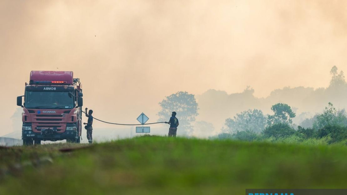 Over Half of Punggai-Sebana Cove Peatland Fire Brought Under Control