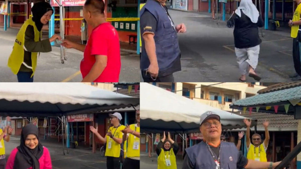Last-Minute Rush: Viral Video Shows Voters Racing Against 6pm Deadline in Negri Sembilan Election