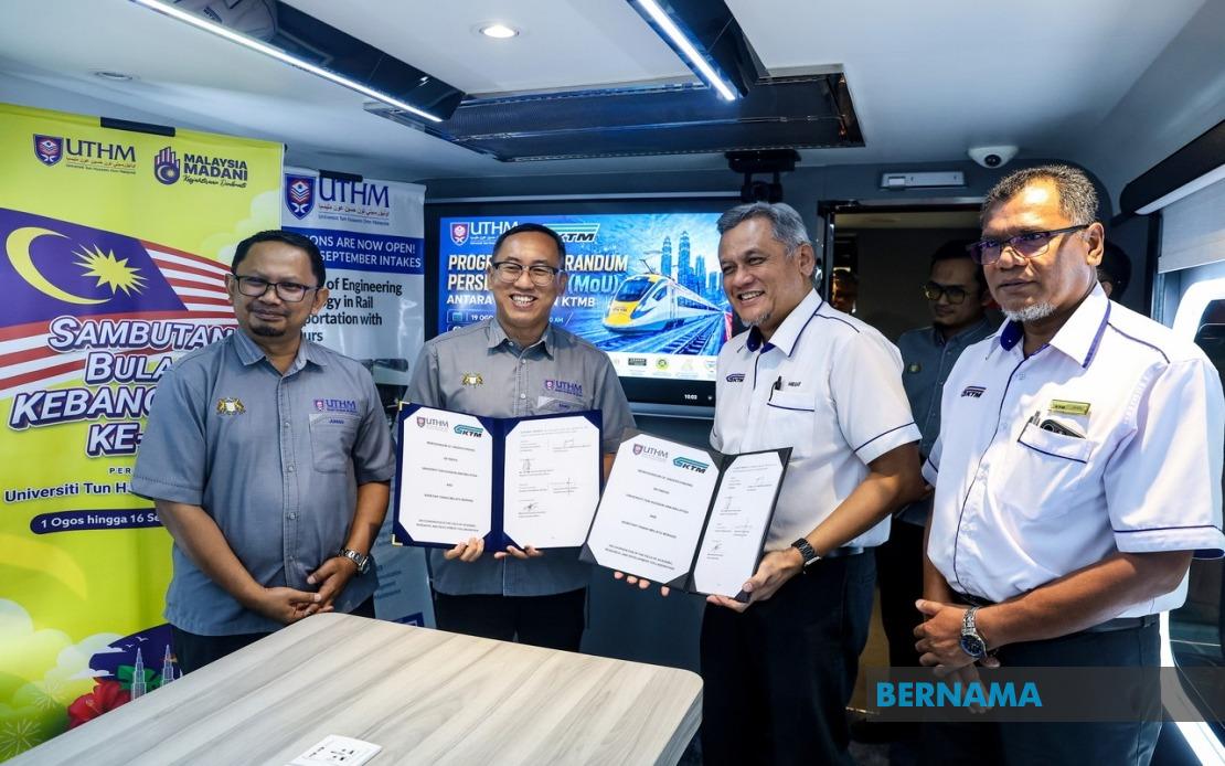 UTHM and KTMB Deepen Rail Sector Partnership Through Expanded Collaboration