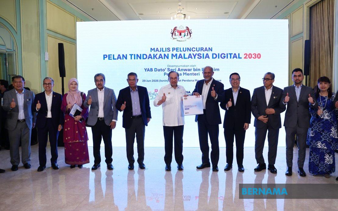 PM Anwar Launches MD2030 Action Plan to Transform Malaysia into AI-Driven Digital Producer