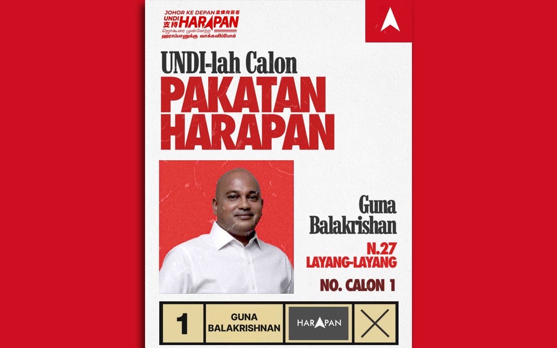 Guna Pledges Inclusive Development Agenda for Layang-Layang in Johor Election Push