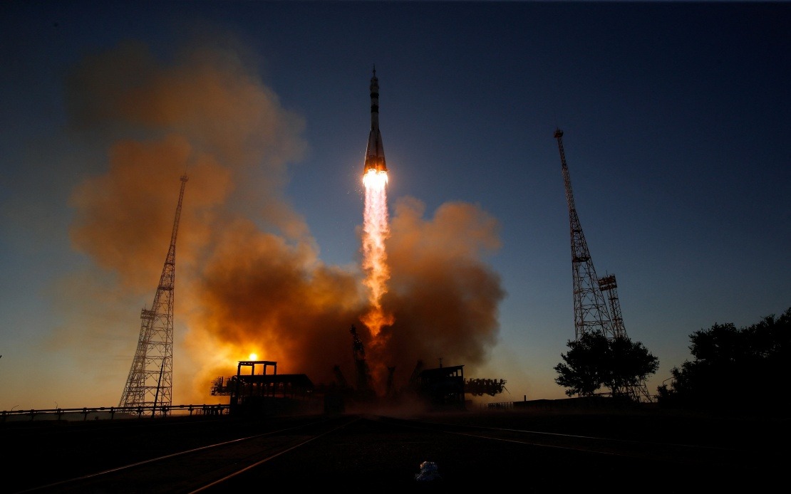 Soyuz MS-28 Undocks from ISS with Russian Cosmonauts and US Astronaut Aboard