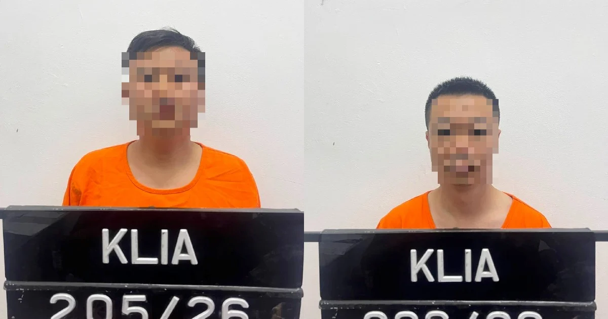 Two Chinese nationals remanded over alleged theft attempt on international flight to Malaysia