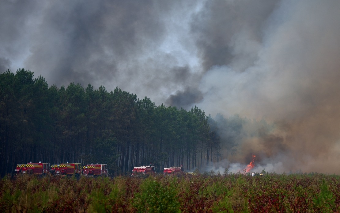 France's Wildfire Crisis Deepens: Over 85 Firefighters Injured as Blazes Spread Across Nation