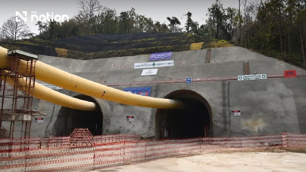 Two workers killed in scaffolding collapse at Chiang Rai railway tunnel project