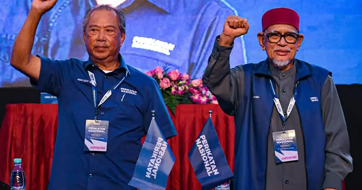 Muhyiddin Says PAS Should Exit PN, Not Bersatu, Amid Coalition Tensions