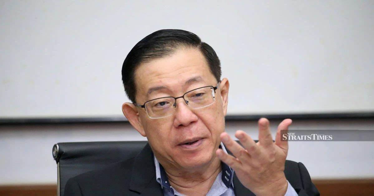 Lim Guan Eng Demands Federal Budget Restitution for Penang's RM2.8 Billion Shortfall