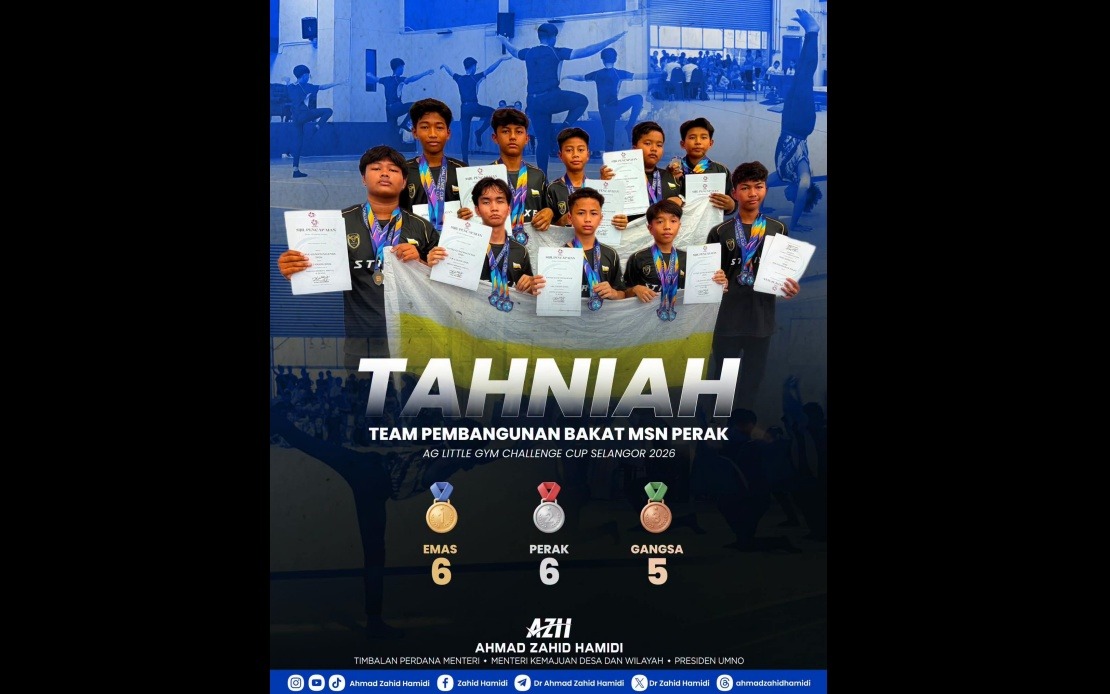 Bagan Datuk Gymnasts Win Six Gold Medals at Selangor Championships