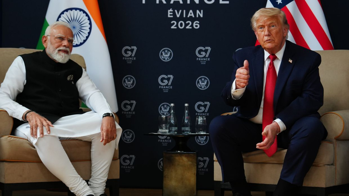 Modi signals breakthrough in US-India trade talks as Trump meets with Indian PM in France
