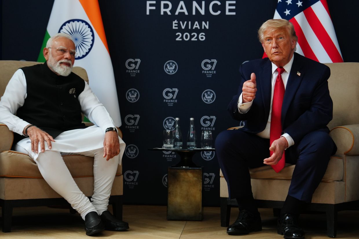 Modi signals breakthrough in US-India trade talks as Trump meets with Indian PM in France