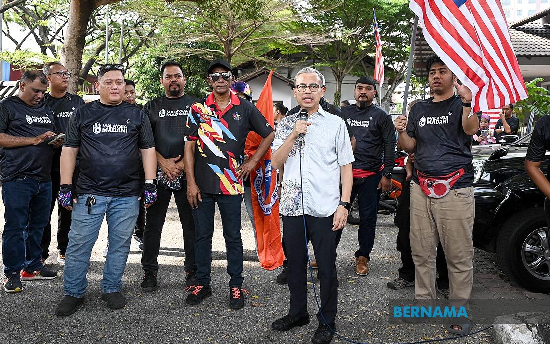 Nearly 300 Bikers Join Lembah Pantai Merdeka Convoy to Celebrate National Unity