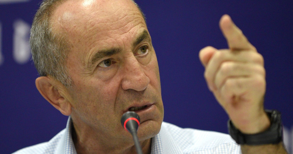 Armenia Detains Former President Kocharyan on Corruption Charges
