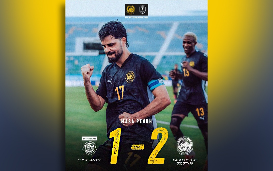Paulo Josue Double Secures Malaysia's Winning Start at 2026 ASEAN Cup