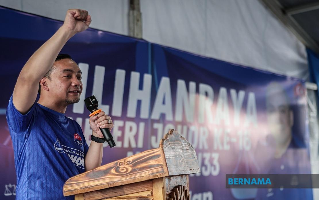Onn Hafiz Confident BN's Endau Momentum Will Carry Through to July 11 Poll