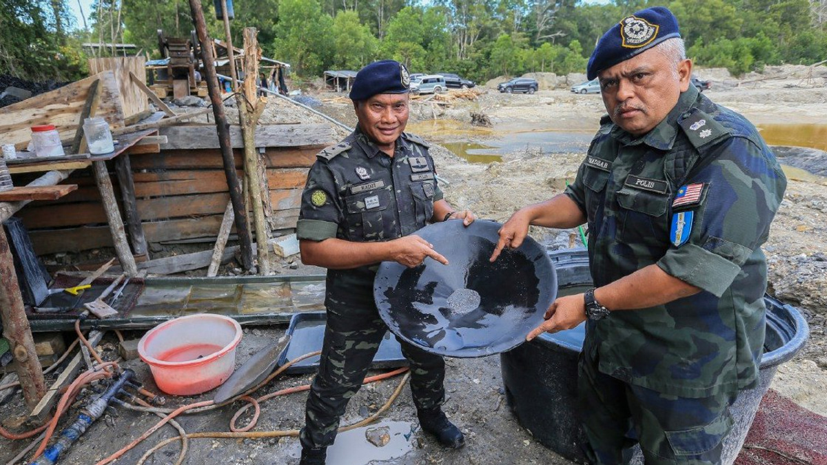 Police Dismantle High-Earning Underground Gold Cartel in Terengganu