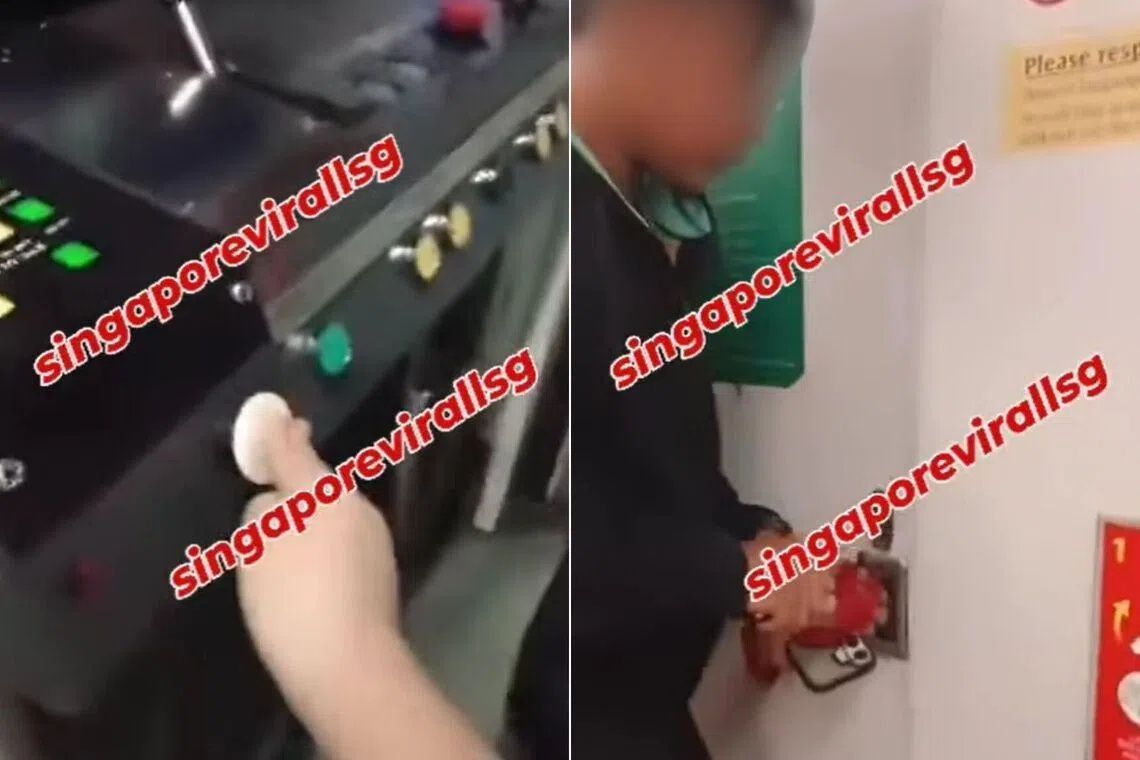 Two boys given conditional warnings after breaking into Singapore MRT train cabin