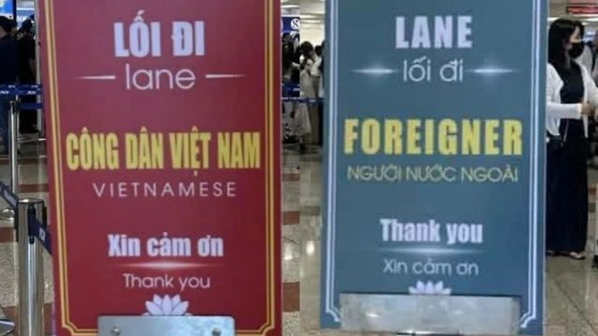 Vietnam's Noi Bai Airport Cuts Immigration Queues with Citizen-Only Lanes