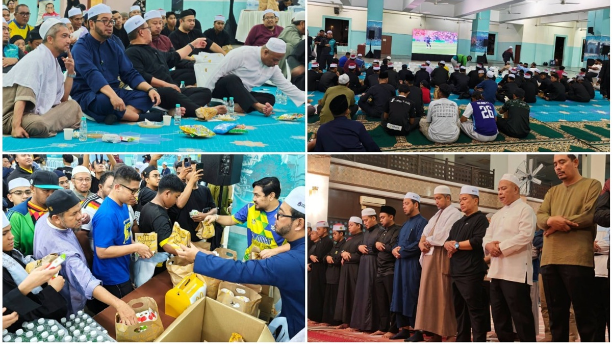 Over 300 Young Worshippers Combine Qiyamullail Prayer with World Cup Screening in Kuala Lumpur