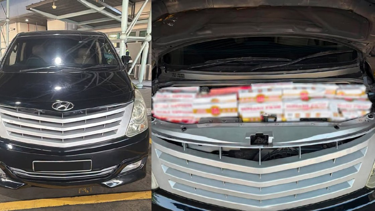 Malaysian smuggler caught with over 600 cartons of contraband cigarettes at Singapore checkpoint