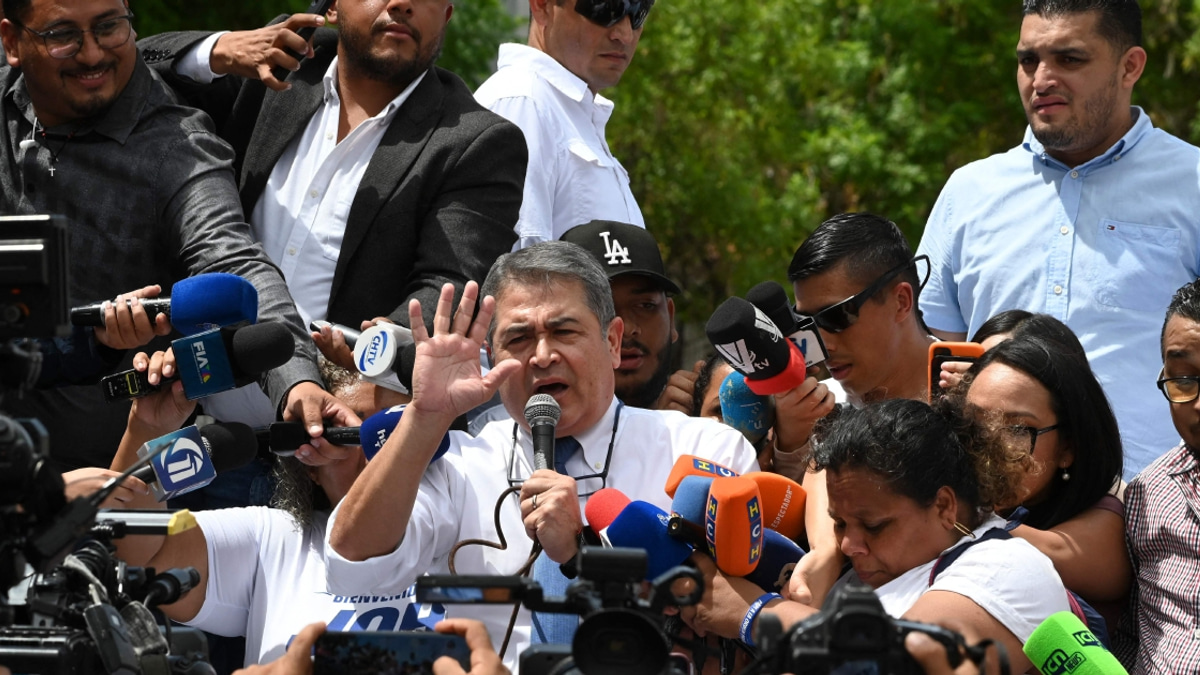 Honduras' Hernandez Granted Freedom to Face Corruption Trial Following Trump Pardon
