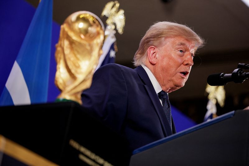 Trump returns to World Cup final stage amid tournament controversy