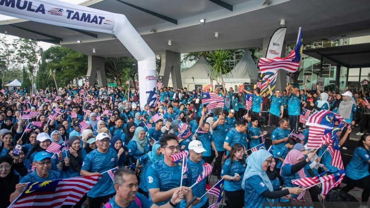 2,000 Participants Celebrate Patriotism at Inaugural Merdeka Run in Ipoh