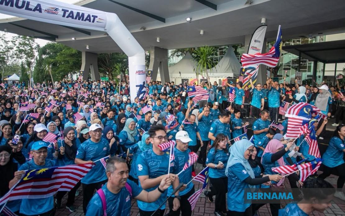 2,000 Participants Celebrate Patriotism at Inaugural Merdeka Run in Ipoh
