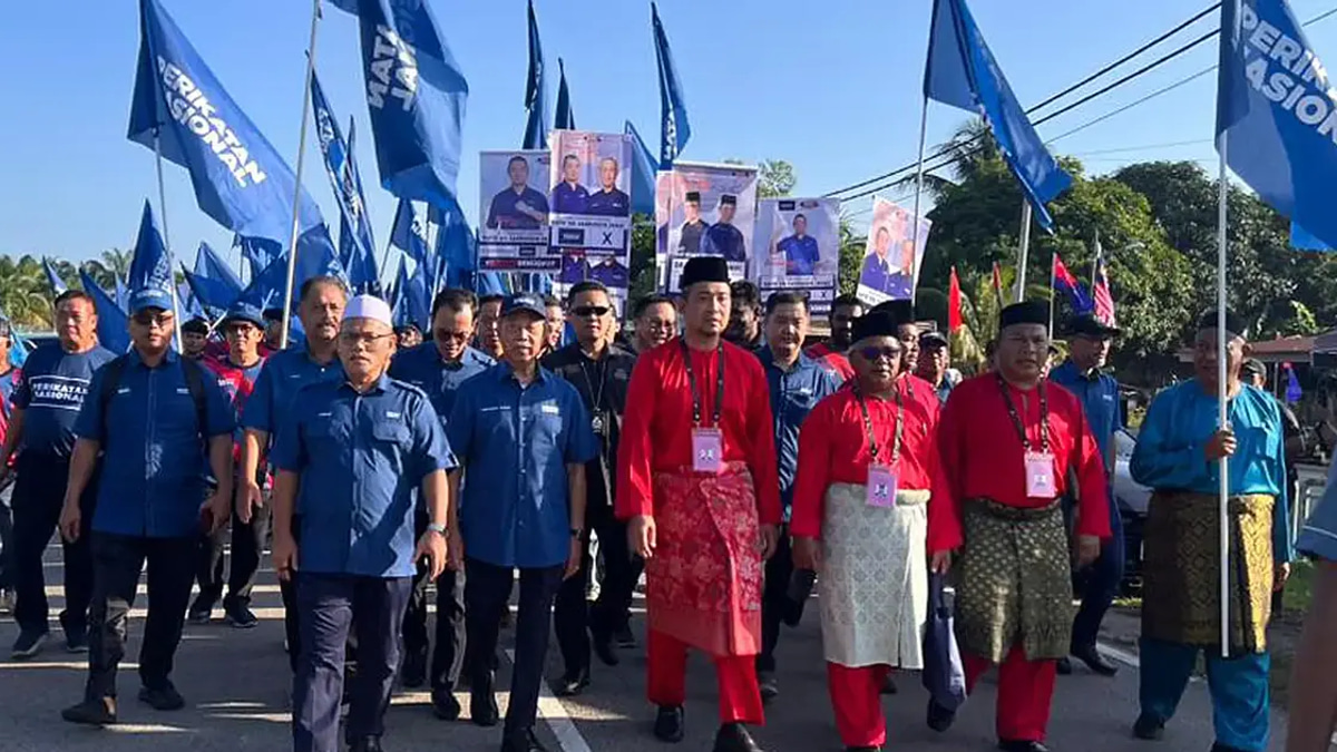 Muhyiddin throws weight behind Bukit Kepong campaign as Perikatan rallies support