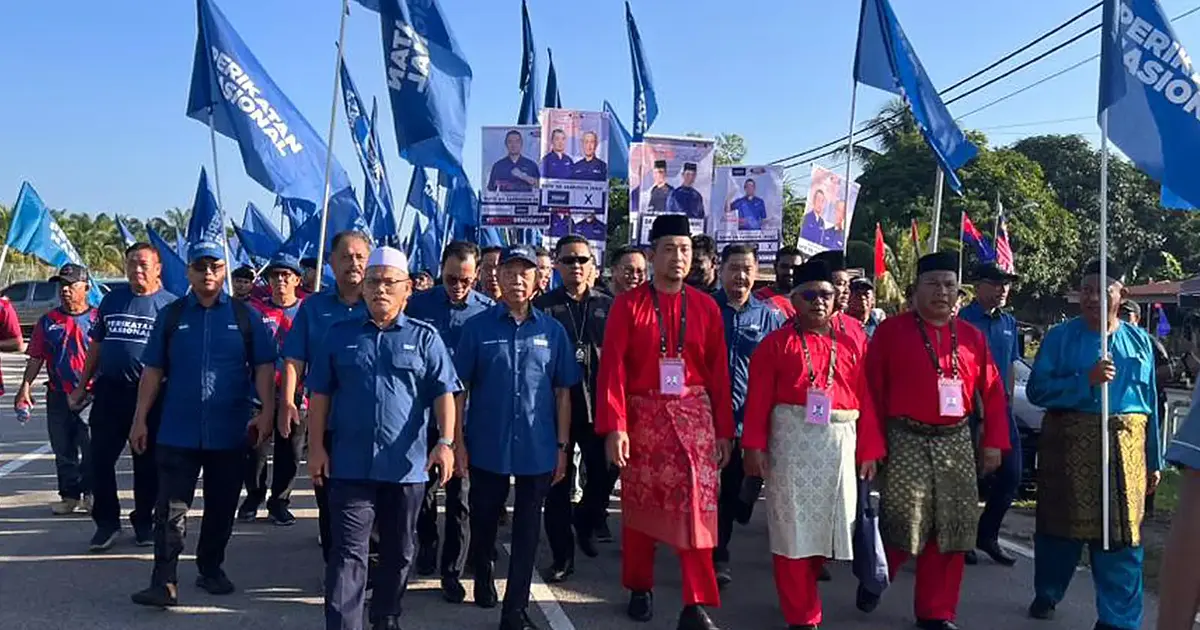 Muhyiddin throws weight behind Bukit Kepong campaign as Perikatan rallies support